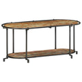 TV-Regal 100x42x40 cm Altholz Massiv