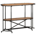 Konsolentisch 110x42x76 cm Massivholz Akazie