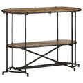 Konsolentisch 110x42x76 cm Altholz Massiv