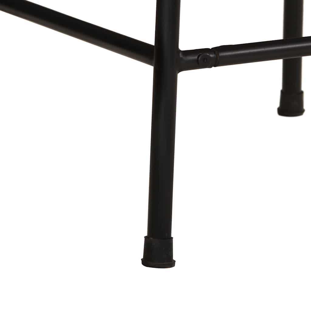 Barhocker 2 Stk. 46x35,5x70 cm Altholz Massivholz