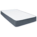Boxspringmatratze 190x140x20 cm Mittelweich Stoff