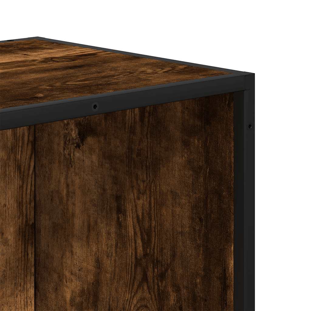 Bücherregal Räuchereiche 80,5x35x139 cm Holzwerkstoff