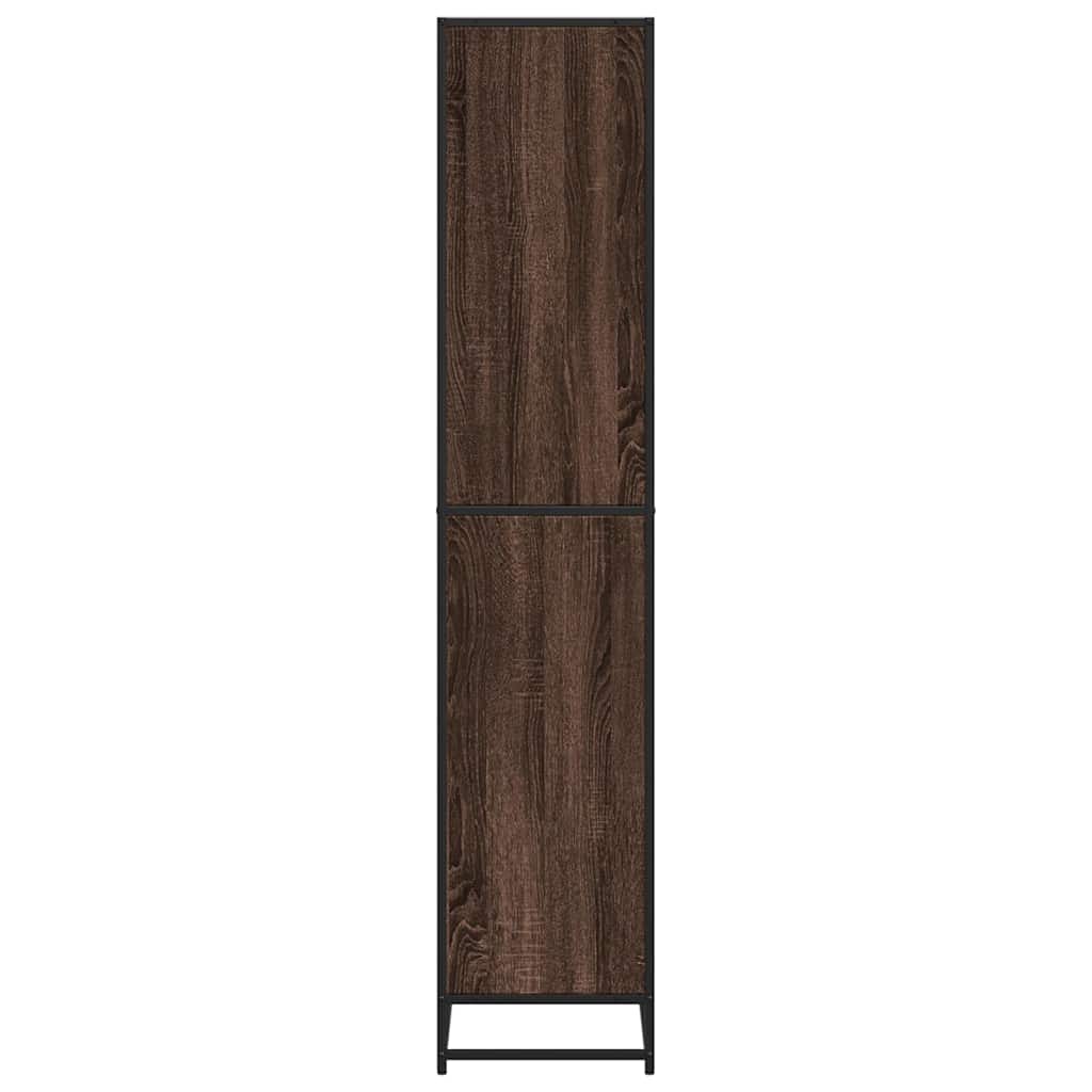 Bücherregal Braun Eichen-Optik 60x35x170,5 cm Holzwerkstoff