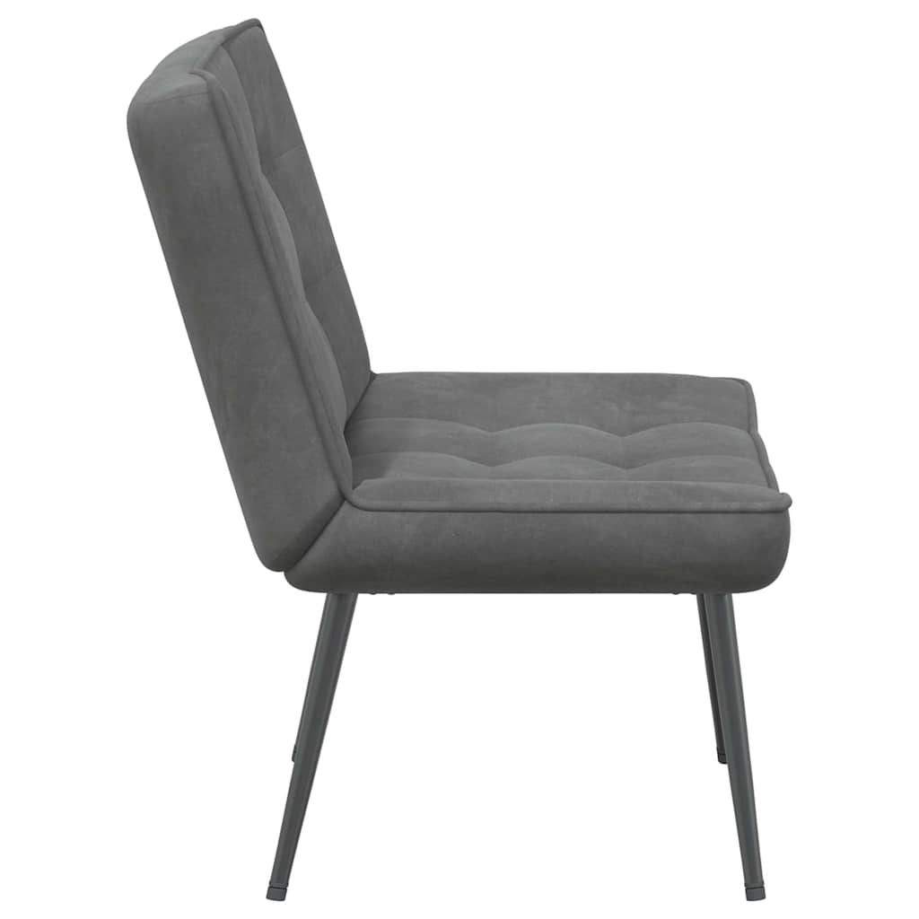 Relaxsessel Dunkelgrau 64x74x84 cm Samt