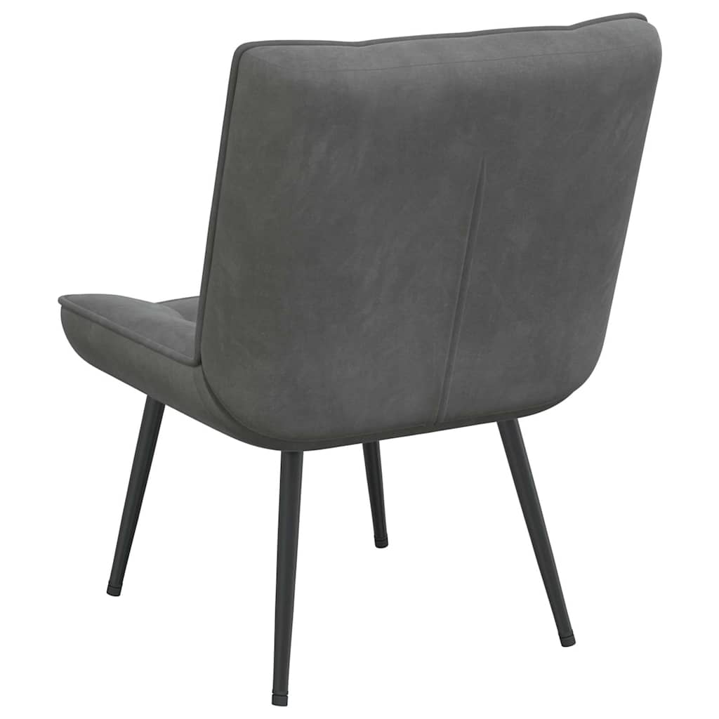 Relaxsessel Dunkelgrau 64x74x84 cm Samt