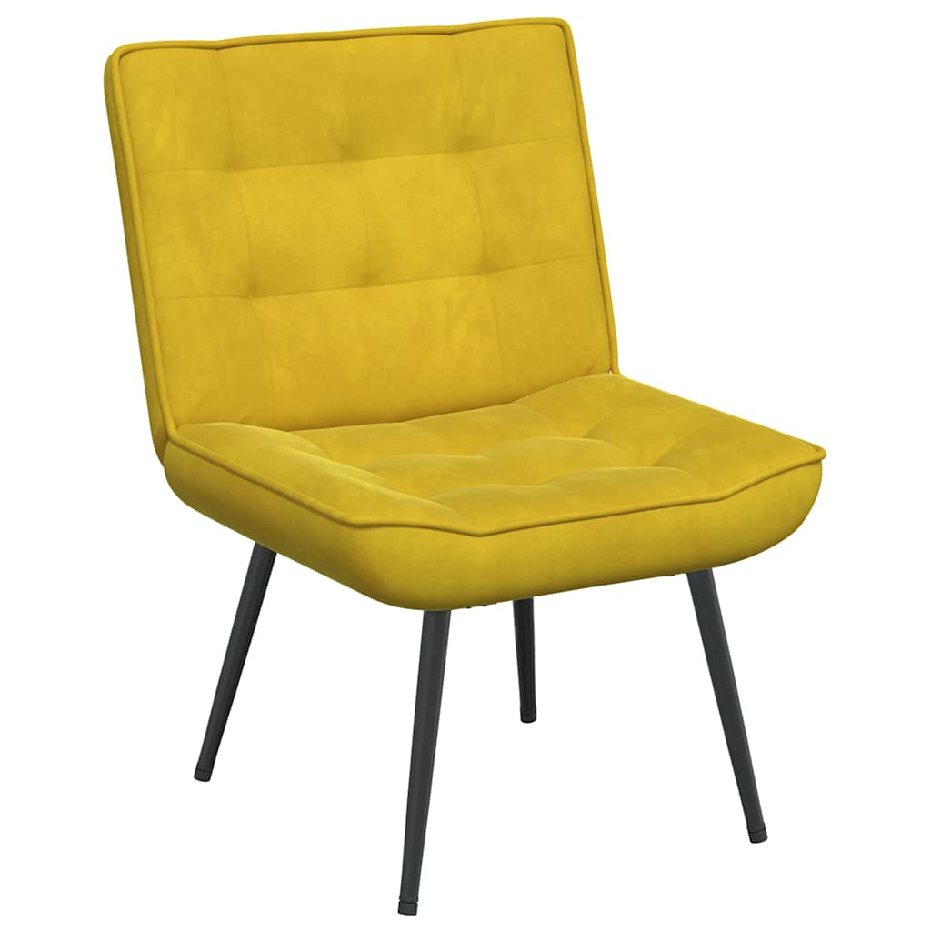 Relaxsessel Gelb 64x74x84 cm Samt
