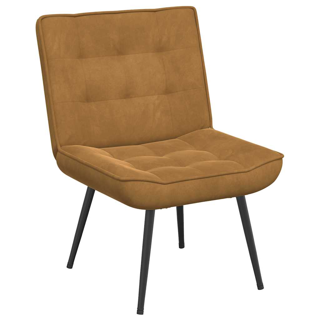 Relaxsessel Braun 64x74x84 cm Samt