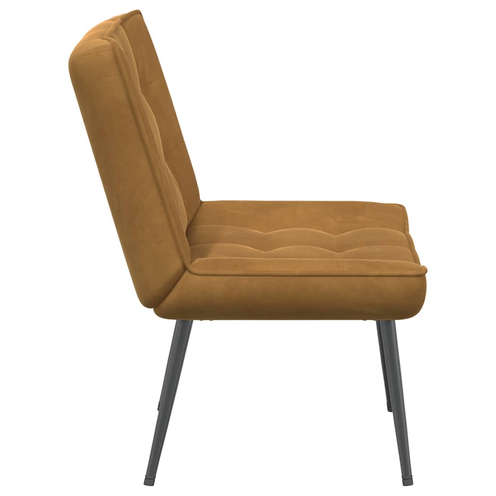 Relaxsessel Braun 64x74x84 cm Samt