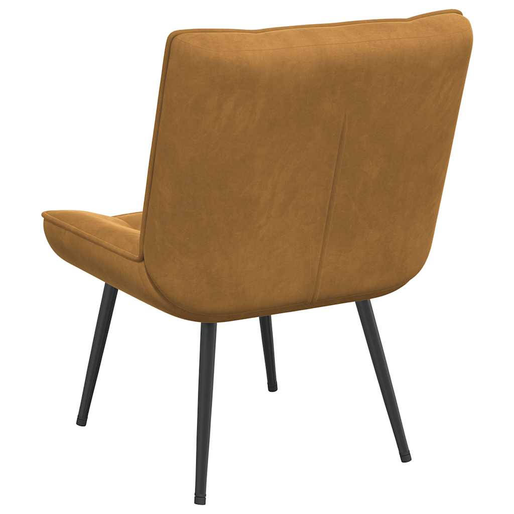 Relaxsessel Braun 64x74x84 cm Samt