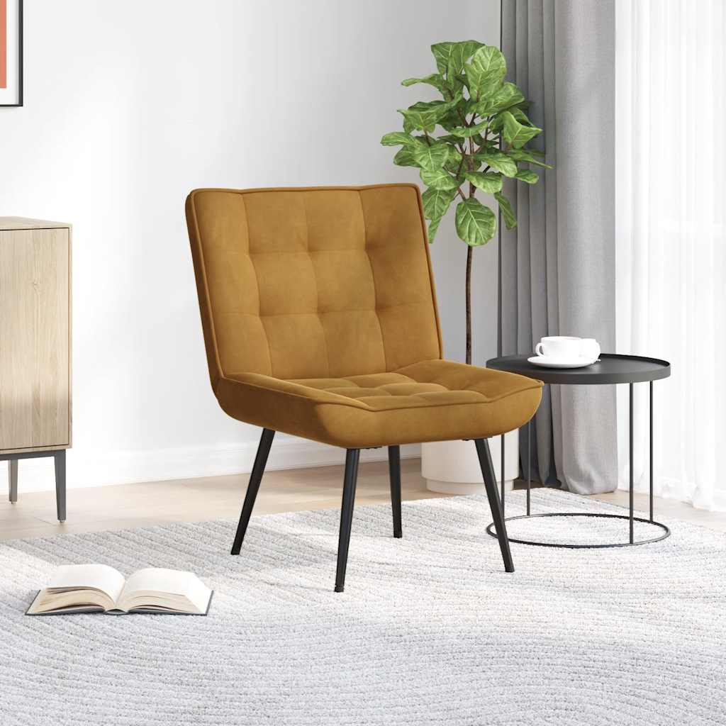 Relaxsessel Braun 64x74x84 cm Samt