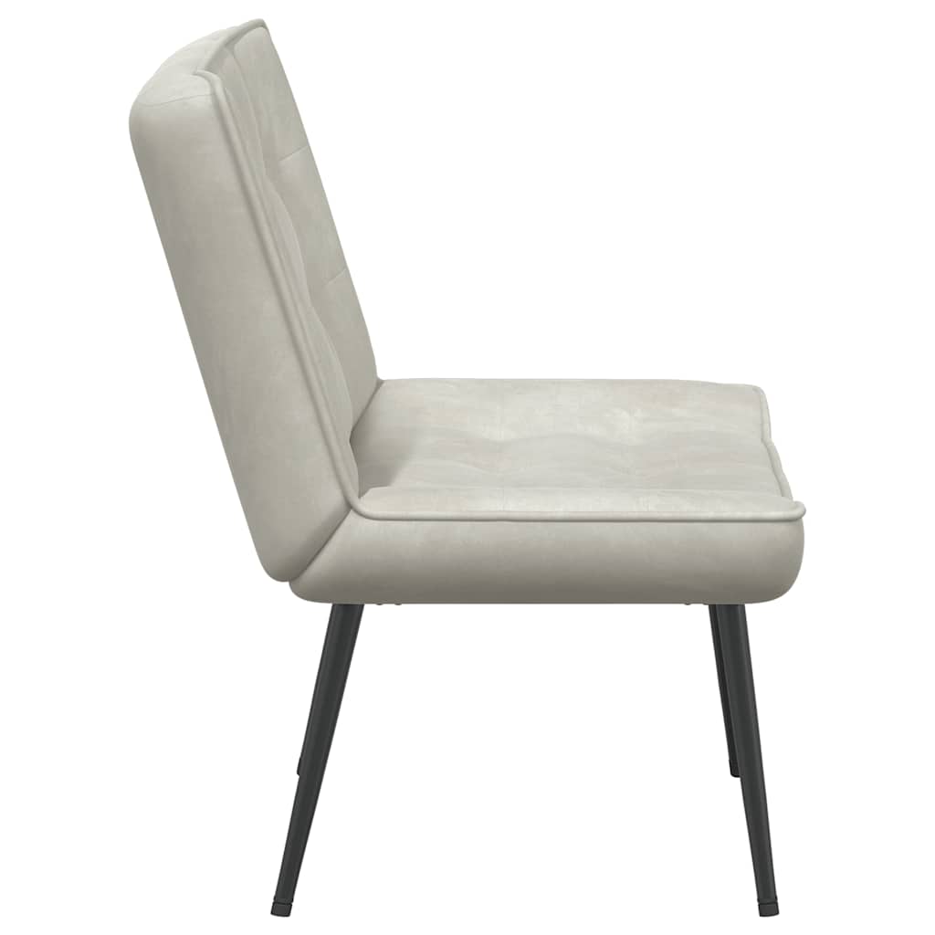 Relaxsessel Creme 64x74x84 cm Samt