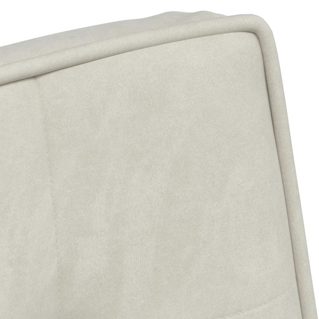 Relaxsessel Creme 64x74x84 cm Samt