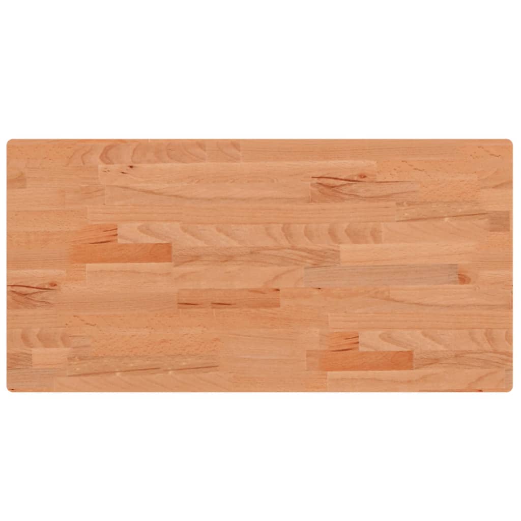 Waschbeckenregal Wandmontage Stahl und Massivholz Buche