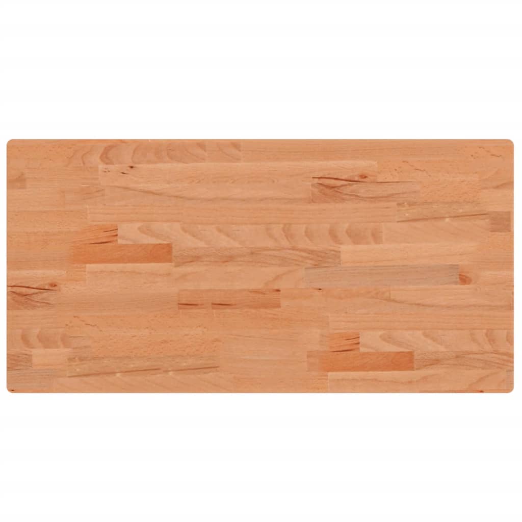 Waschbeckenregal Wandmontage Stahl und Massivholz Buche