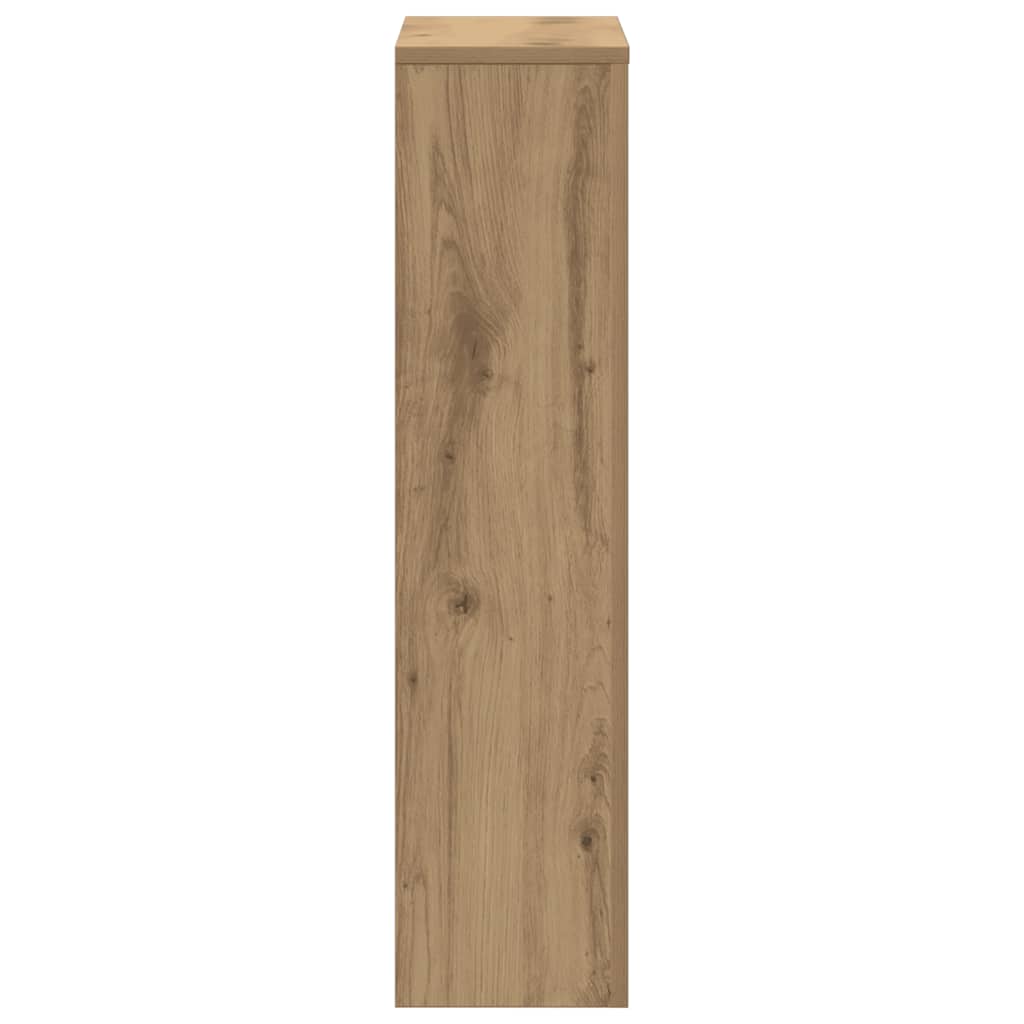 Heizkörperverkleidung Artisan-Eiche 78x20x82 cm Holzwerkstoff