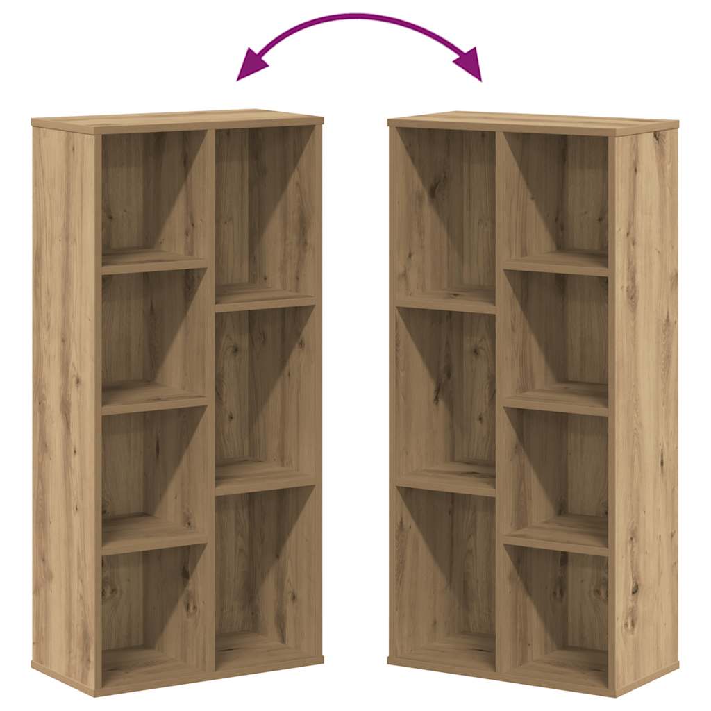 Bücherregal Artisan-Eiche 50x25x105 cm Holzwerkstoff