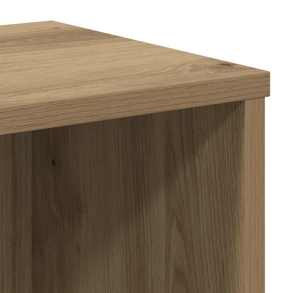 Bücherregal Artisan-Eiche 50x25x105 cm Holzwerkstoff