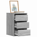 Kommode Grau Sonoma 40x41x58 cm Holzwerkstoff
