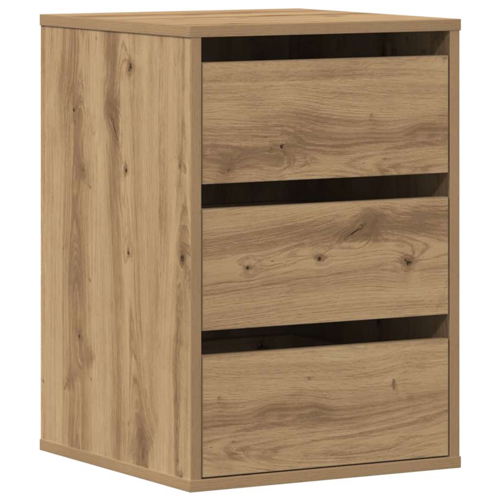 Kommode Artisan-Eiche 40x41x58 cm Holzwerkstoff