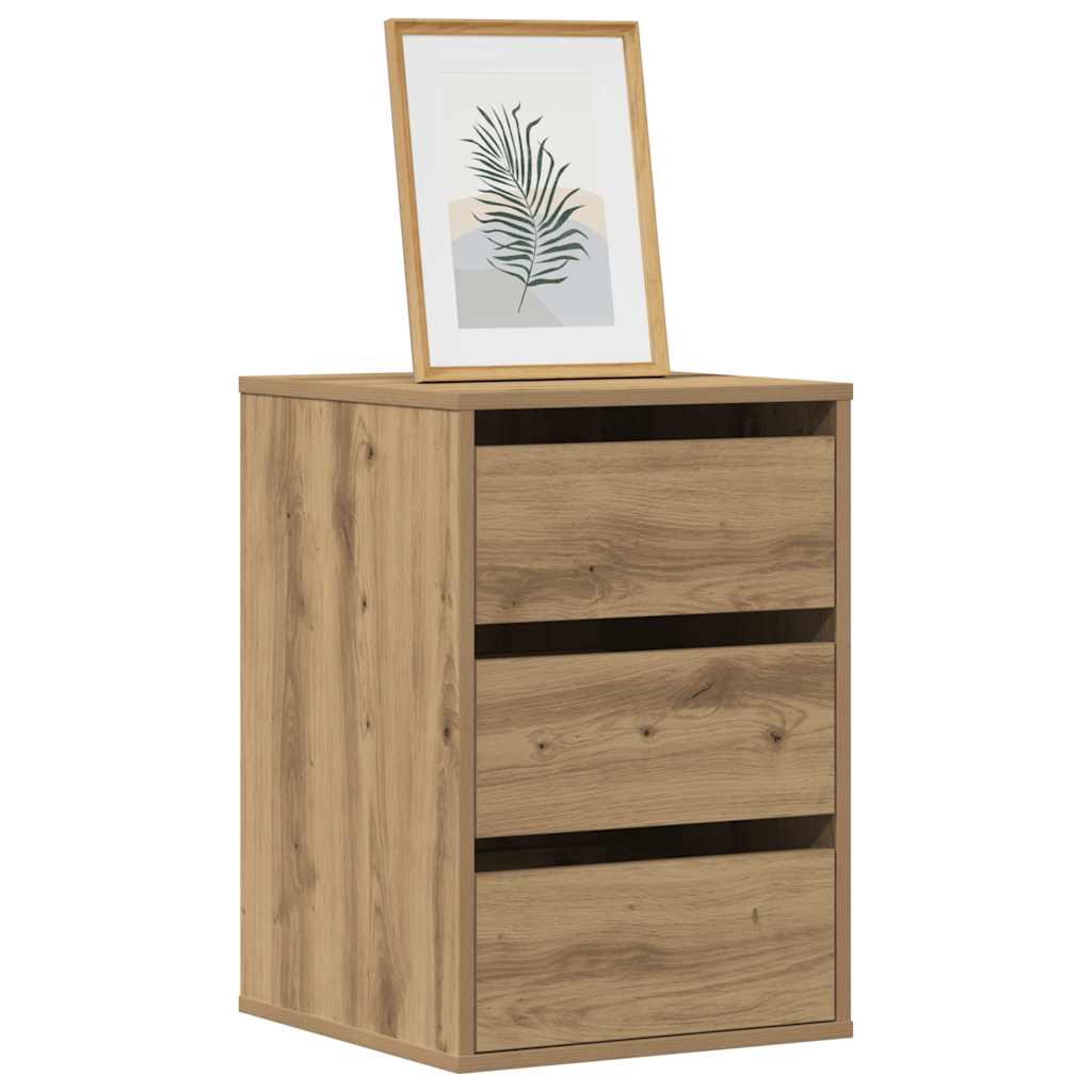 Kommode Artisan-Eiche 40x41x58 cm Holzwerkstoff