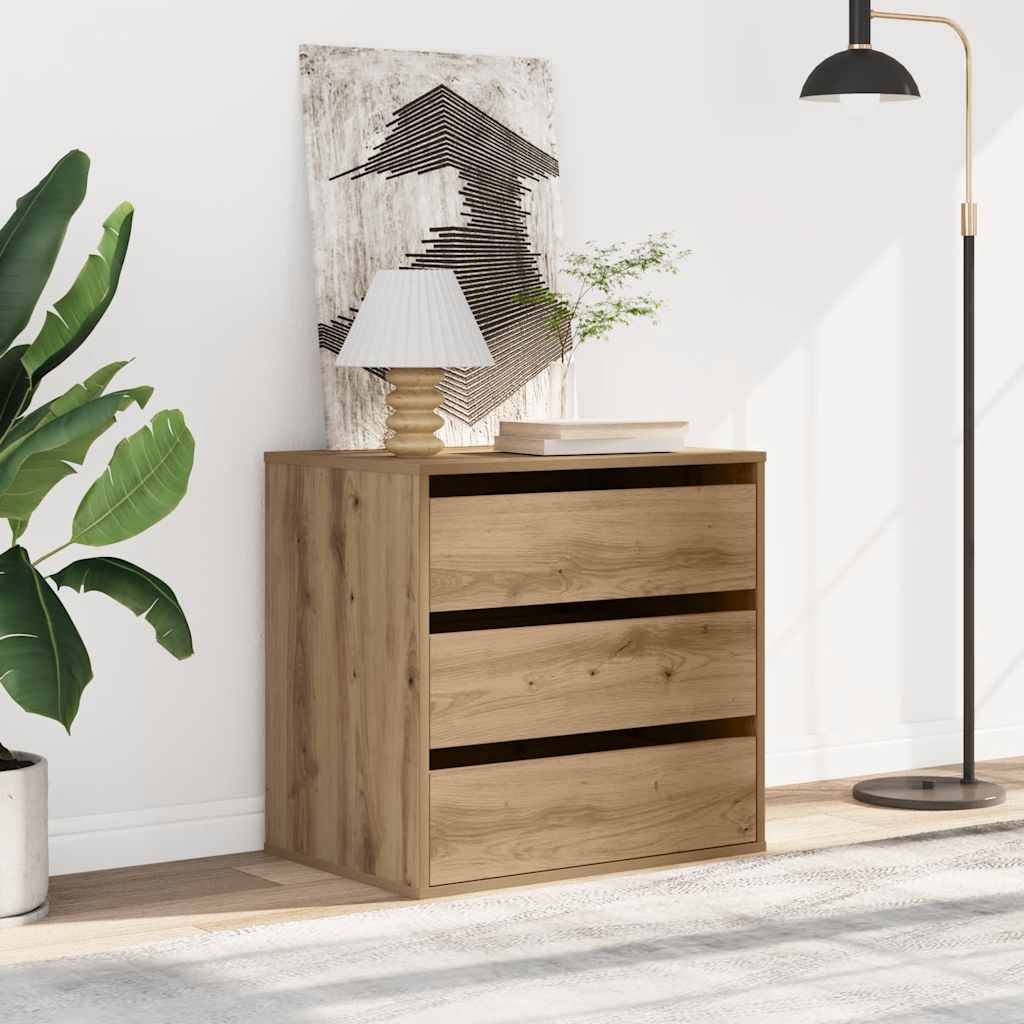Kommode Artisan-Eiche 60x41x58 cm Holzwerkstoff