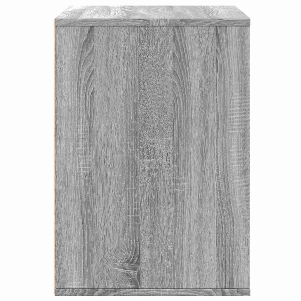 Kommode Grau Sonoma 80x41x58 cm Holzwerkstoff