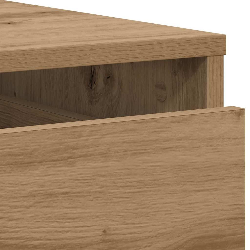 Kommode Artisan-Eiche 80x41x58 cm Holzwerkstoff