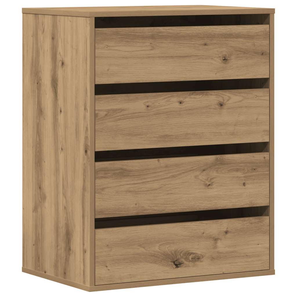 Kommode Artisan-Eiche 60x41x76 cm Holzwerkstoff