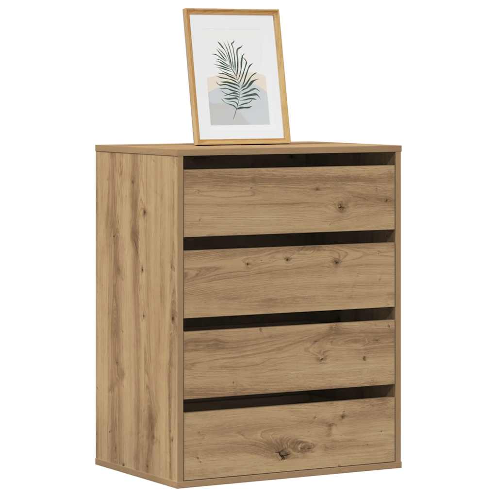 Kommode Artisan-Eiche 60x41x76 cm Holzwerkstoff