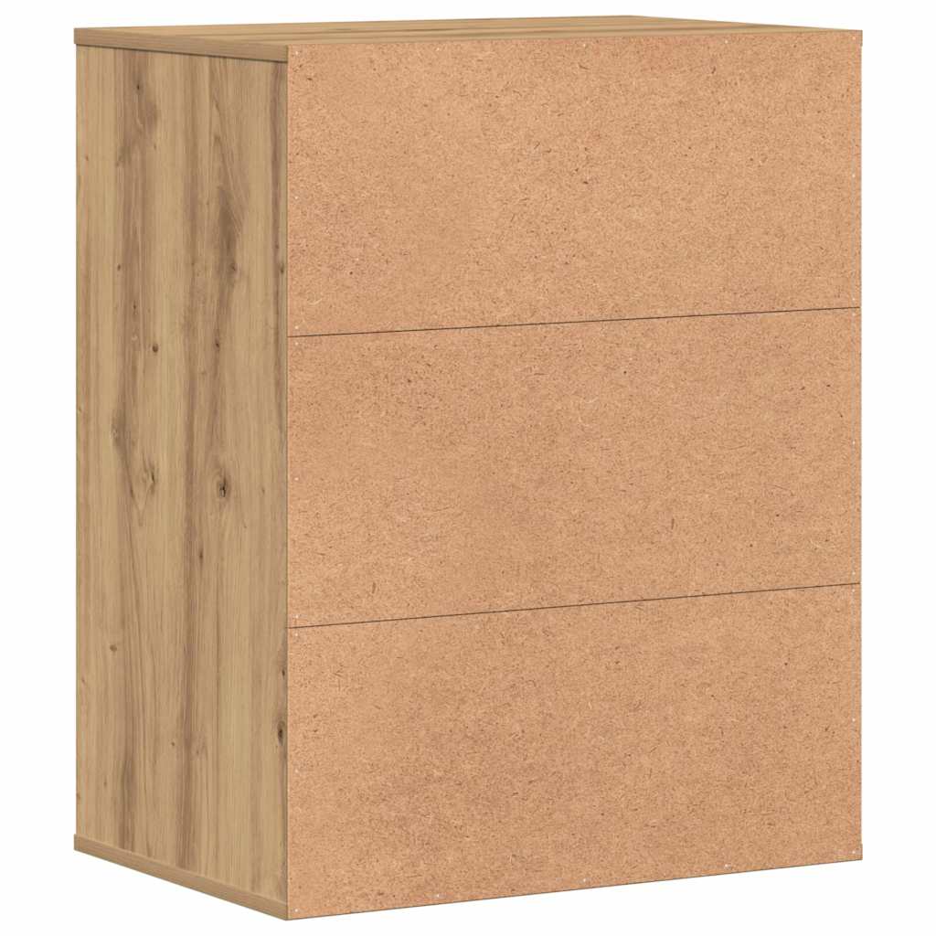 Kommode Artisan-Eiche 60x41x76 cm Holzwerkstoff