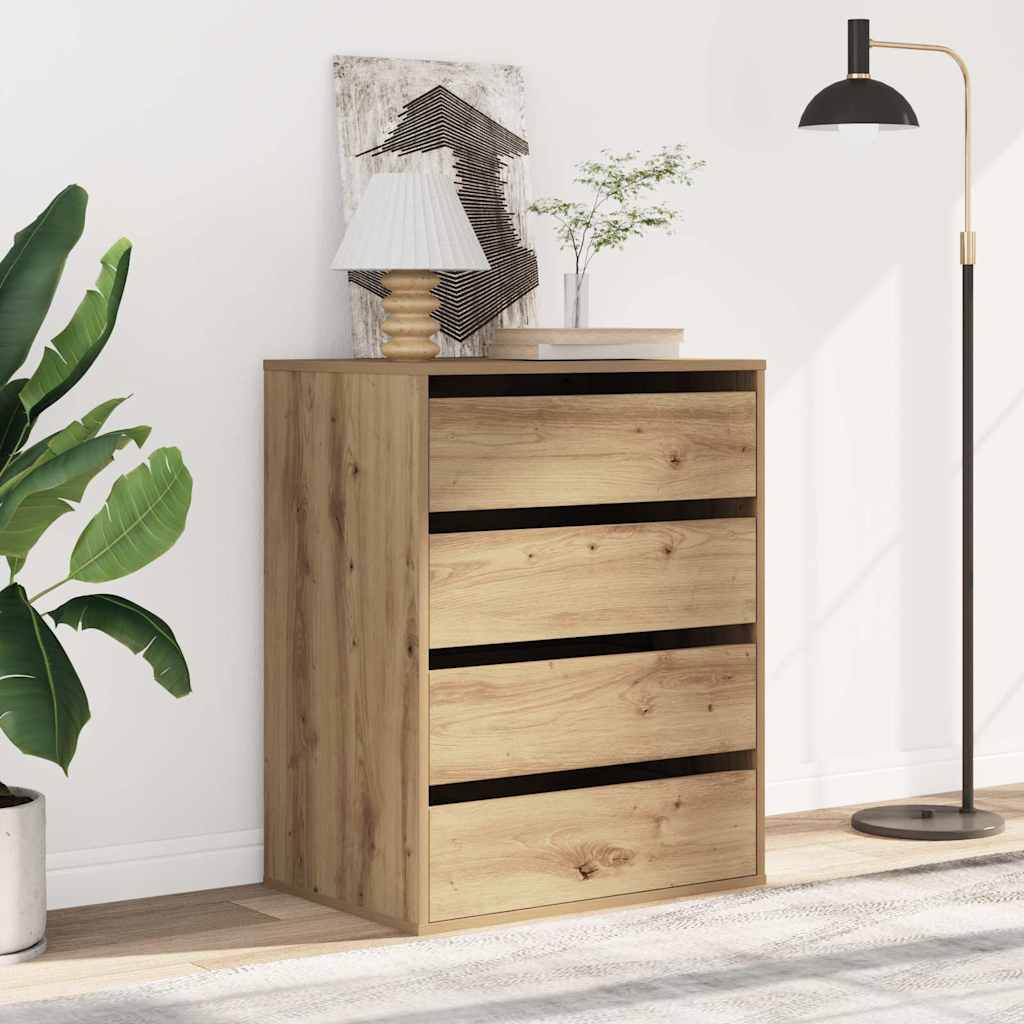 Kommode Artisan-Eiche 60x41x76 cm Holzwerkstoff