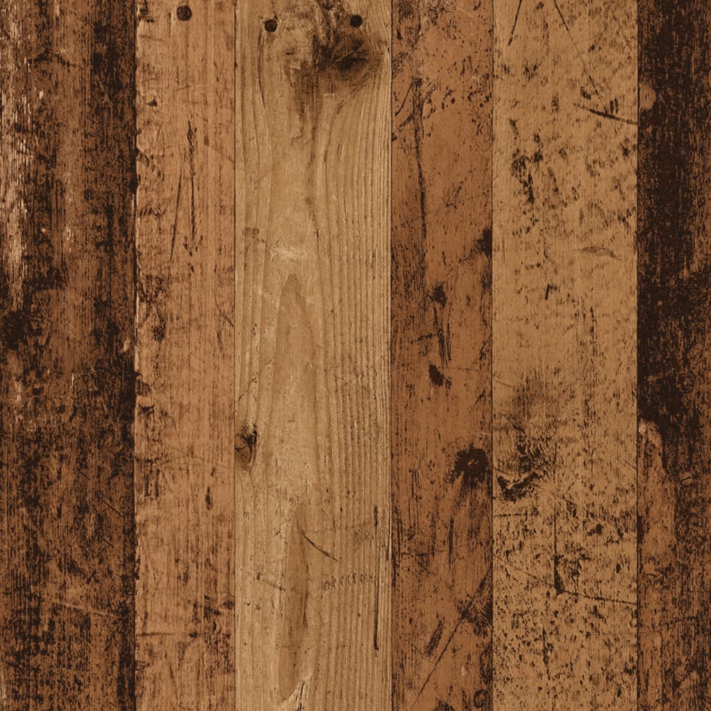 Pflanzenständer 2 Stk. Altholz-Optik 20x20x30 cm Holzwerkstoff
