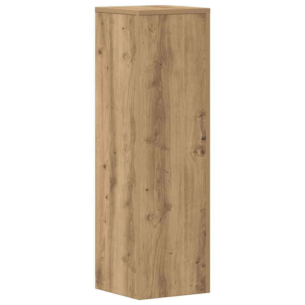 Pflanzenständer 2 Stk. Artisan-Eiche 25x25x80 cm Holzwerkstoff