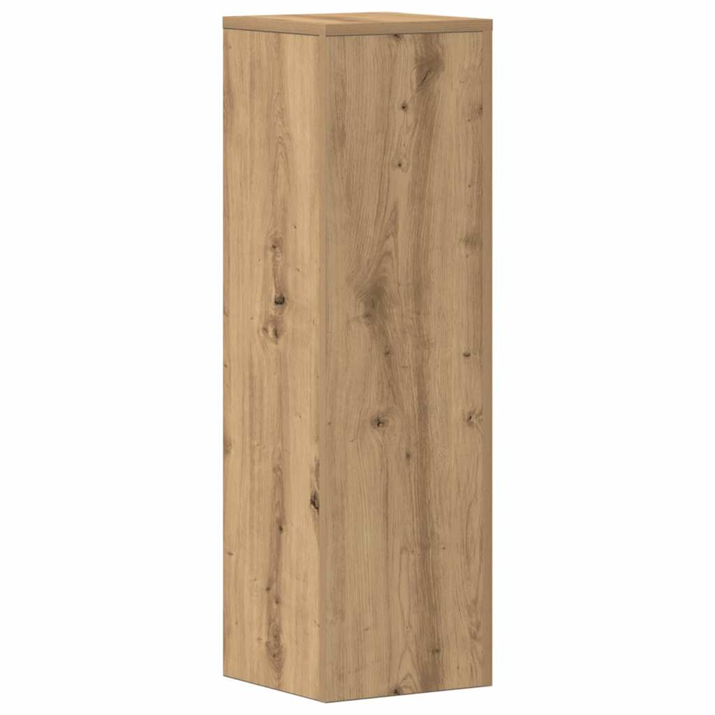 Pflanzenständer 2 Stk. Artisan-Eiche 25x25x80 cm Holzwerkstoff