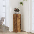 Pflanzenständer Altholz-Optik 33x33x100 cm Holzwerkstoff