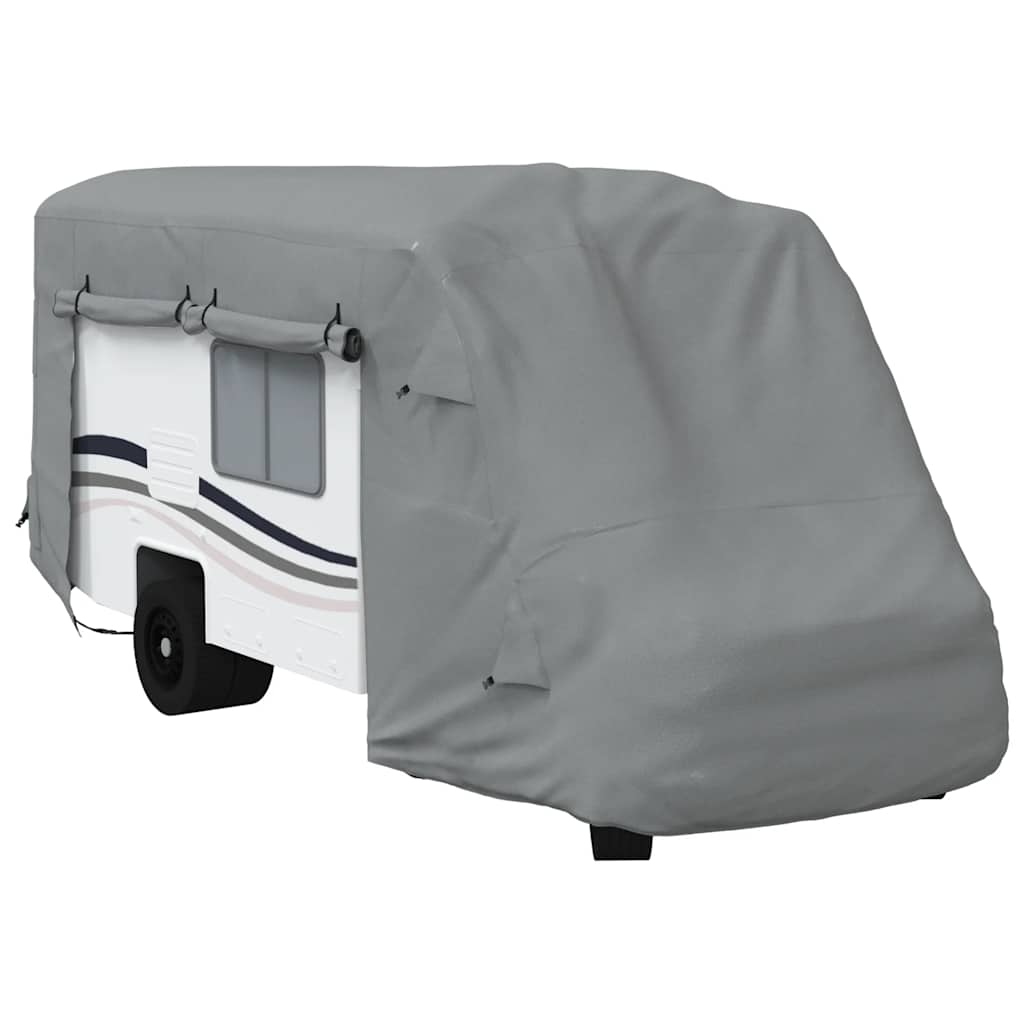 Schutzhülle für Wohnmobil Grau 610x235x275 cm Vliesstoff