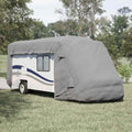 Schutzhülle für Wohnmobil Grau 660x235x275 cm Vliesstoff