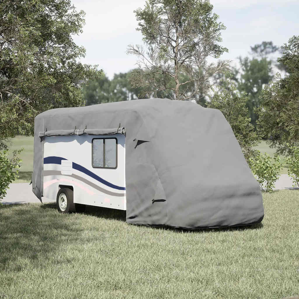 Schutzhülle für Wohnmobil Grau 730x235x275 cm Vliesstoff