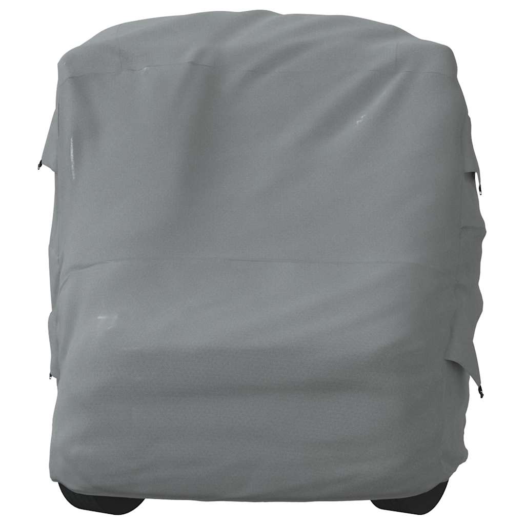 Schutzhülle für Wohnmobil Grau 870x235x275 cm Vliesstoff