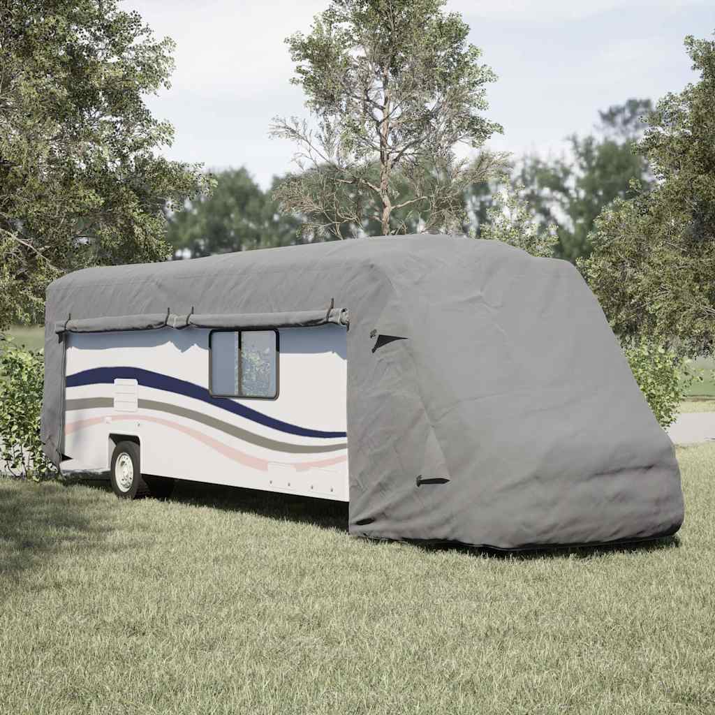 Schutzhülle für Wohnmobil Grau 970x235x275 cm Vliesstoff