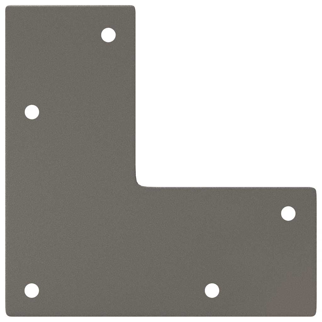 Haarnadelbeine für Couchtisch 4 Stk. Naturstahl 42 cm Massivstahl