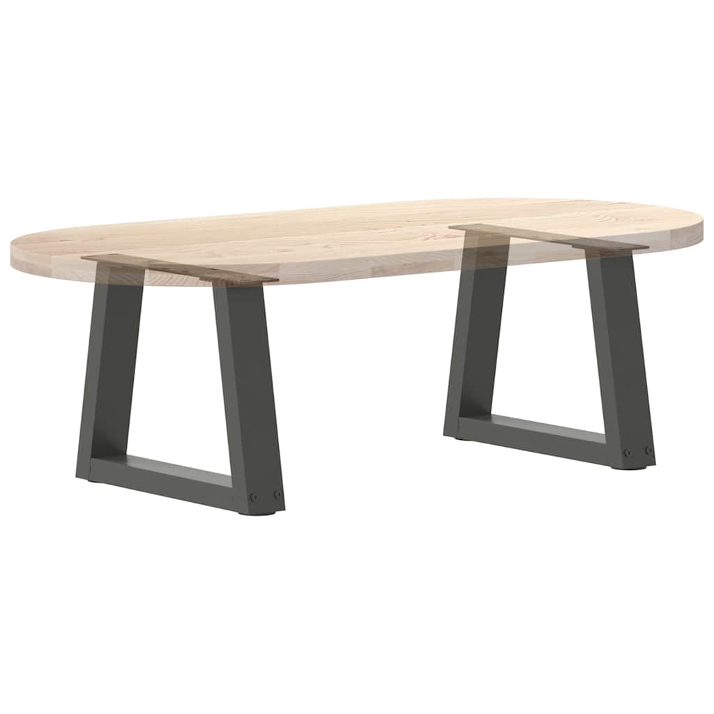 Couchtischbeine V-Form 2 Stück Anthrazit 30x(30-31,3) cm Stahl