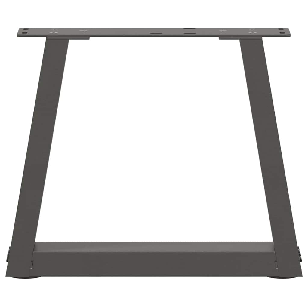 Couchtischbeine V-Form 2 Stück Anthrazit 40x(30-31,3) cm Stahl
