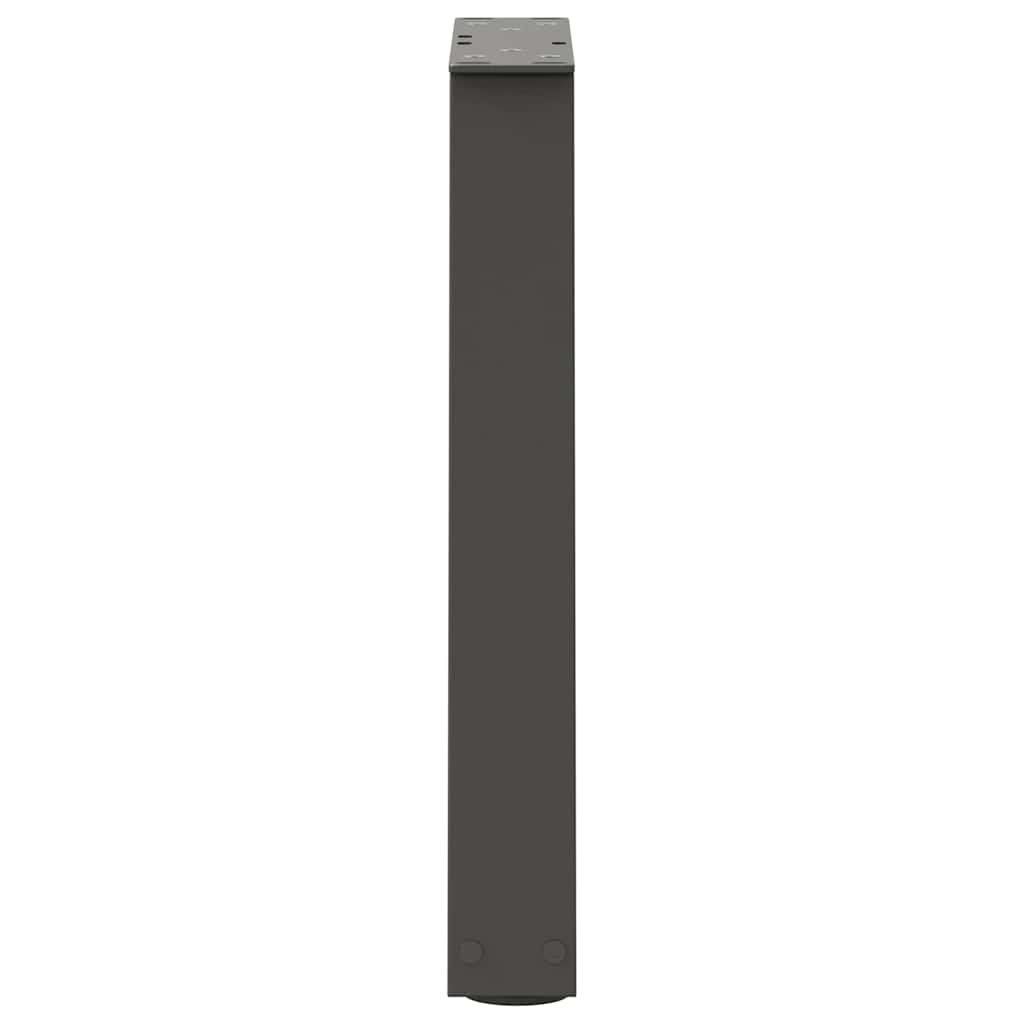 Couchtischbeine V-Form 2 Stück Anthrazit 28x(42-43,3) cm Stahl