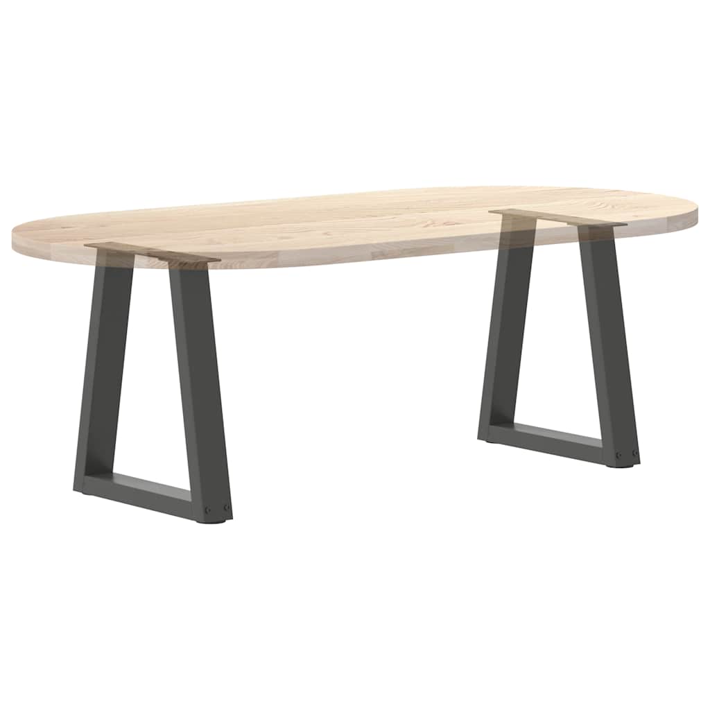 Couchtischbeine V-Form 2 Stück Anthrazit 38x(42-43,3) cm Stahl