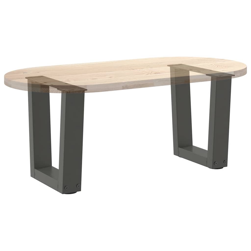 Couchtischbeine V-Form 2 Stück Anthrazit 30x(30-31,3) cm Stahl