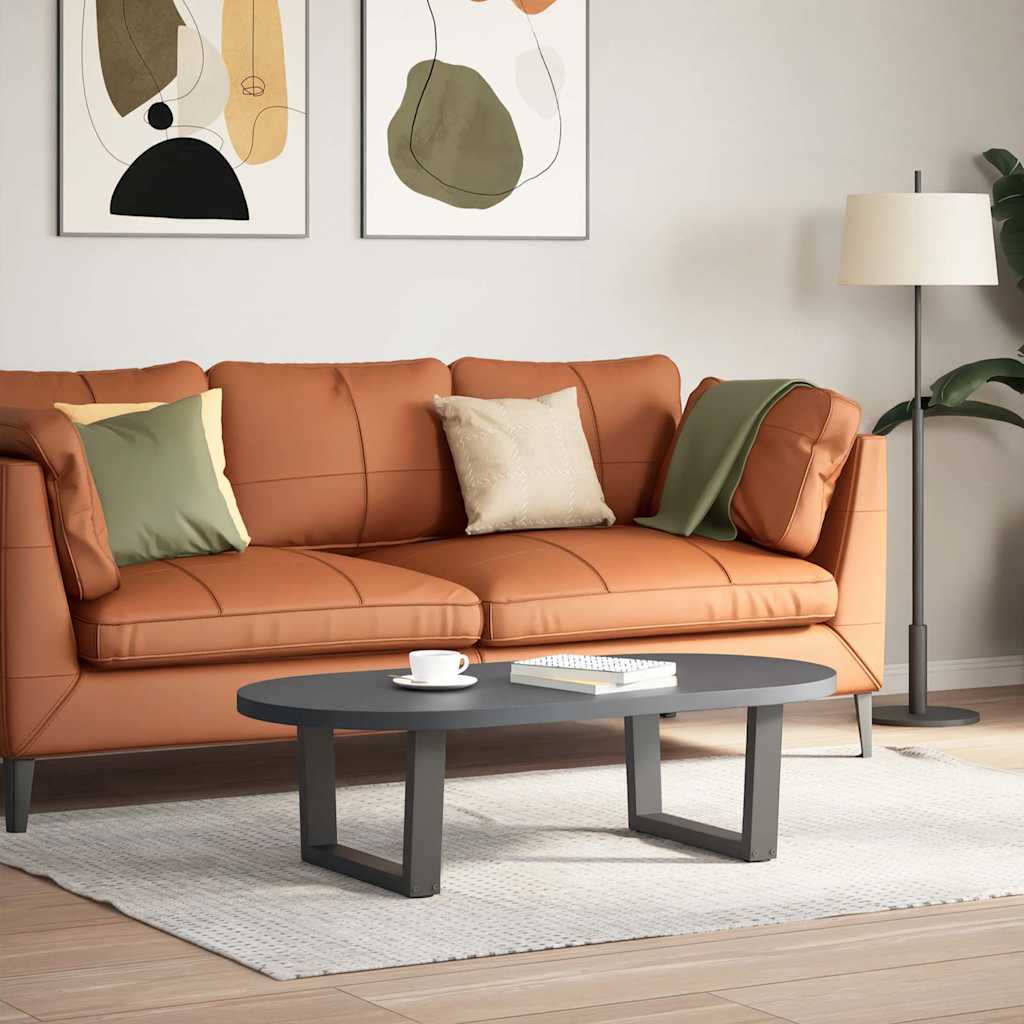 Couchtischbeine V-Form 2 Stück Anthrazit 50x(30-31,3) cm Stahl