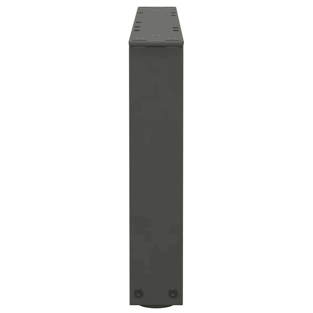 Couchtischbeine V-Form 2 Stück Anthrazit 50x(30-31,3) cm Stahl