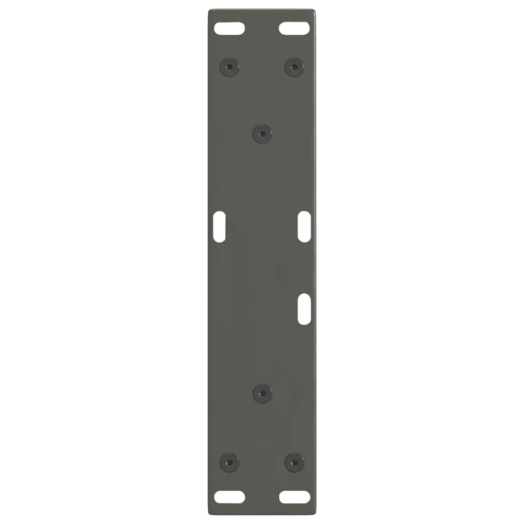 Couchtischbeine V-Form 2 Stück Anthrazit 28x(42-43,3) cm Stahl