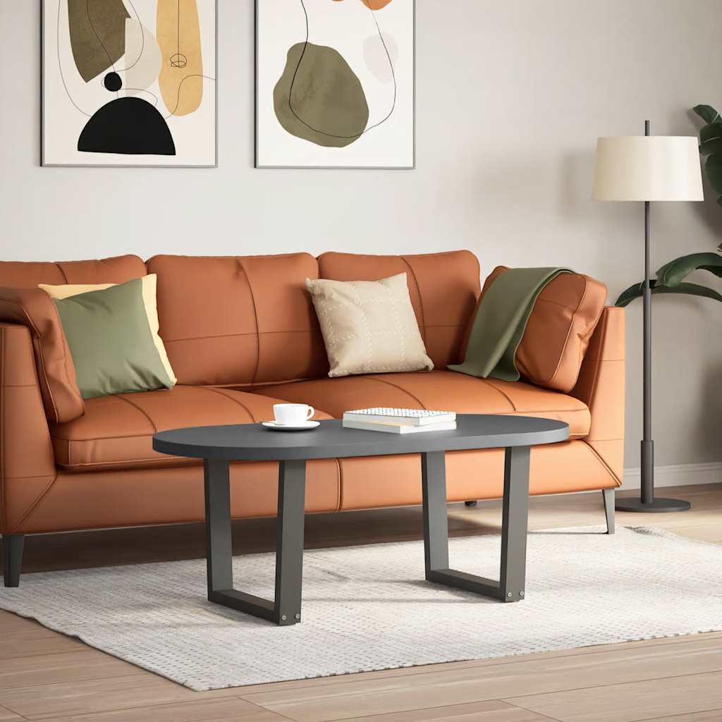 Couchtischbeine V-Form 2 Stück Anthrazit 50x(42-43,3) cm Stahl
